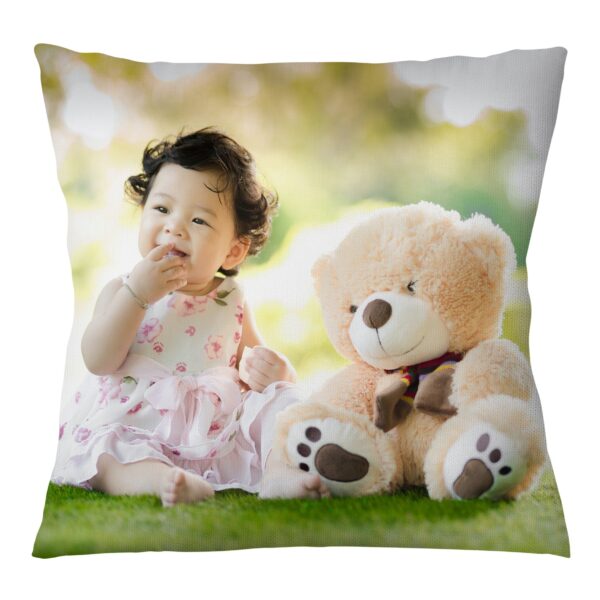 Square Shape Personalized Photo Printed Plane Cushion