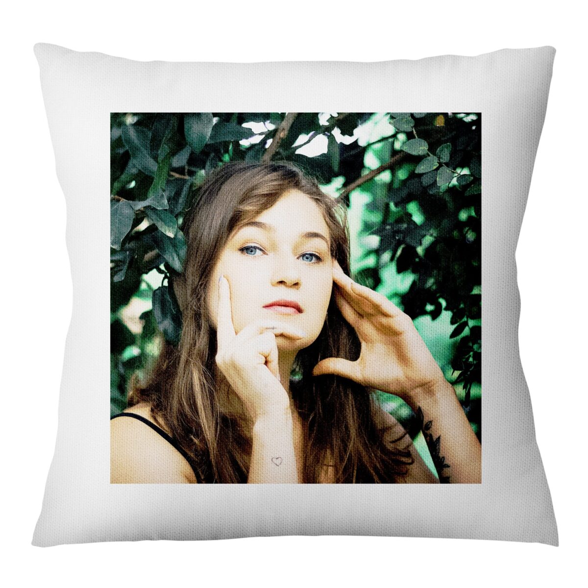 Square Shape Personalized Photo Printed Plane Cushion - Image 2