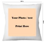 Square Shape Personalized Photo Printed Plane Cushion - Image 3