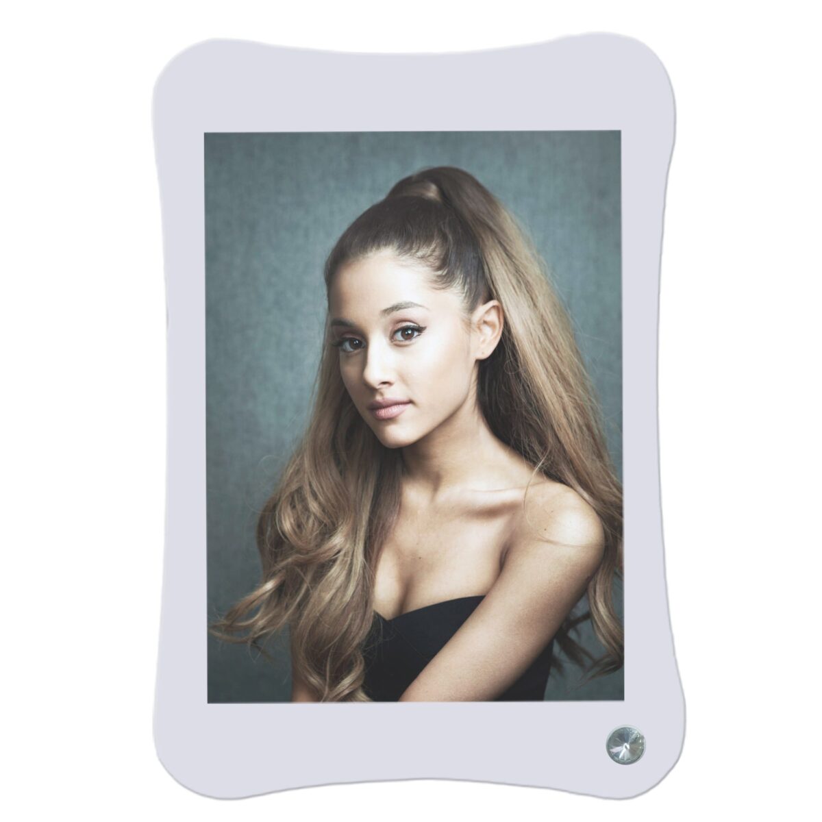 Rectangular Shape Personalized Photo Printed Glass Photo Frame