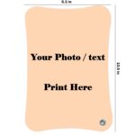 Rectangular Shape Personalized Photo Printed Glass Photo Frame - Image 3
