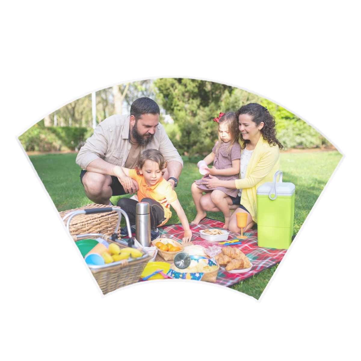 Arch Shape Personalized Photo Printed Glass Photo Frame