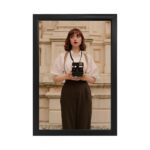 Rectangular Shape Classic Photo Frame - Black Colour, 0.5" thick 8"x12" Frame