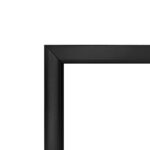 Rectangular Shape Classic Photo Frame - Black Colour, 0.5" thick 8"x12" Frame - Image 3