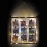 9 Photos Displayable Handmade Wall Hanging Home Décor item (With LED) - Image 2