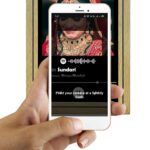 Spotify Song Code Wooden Classic Photo Frame - Wooden Colour, 8"x12"x1" Frame - Image 2