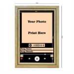 Spotify Song Code Wooden Classic Photo Frame - Wooden Colour, 8"x12"x1" Frame - Image 3