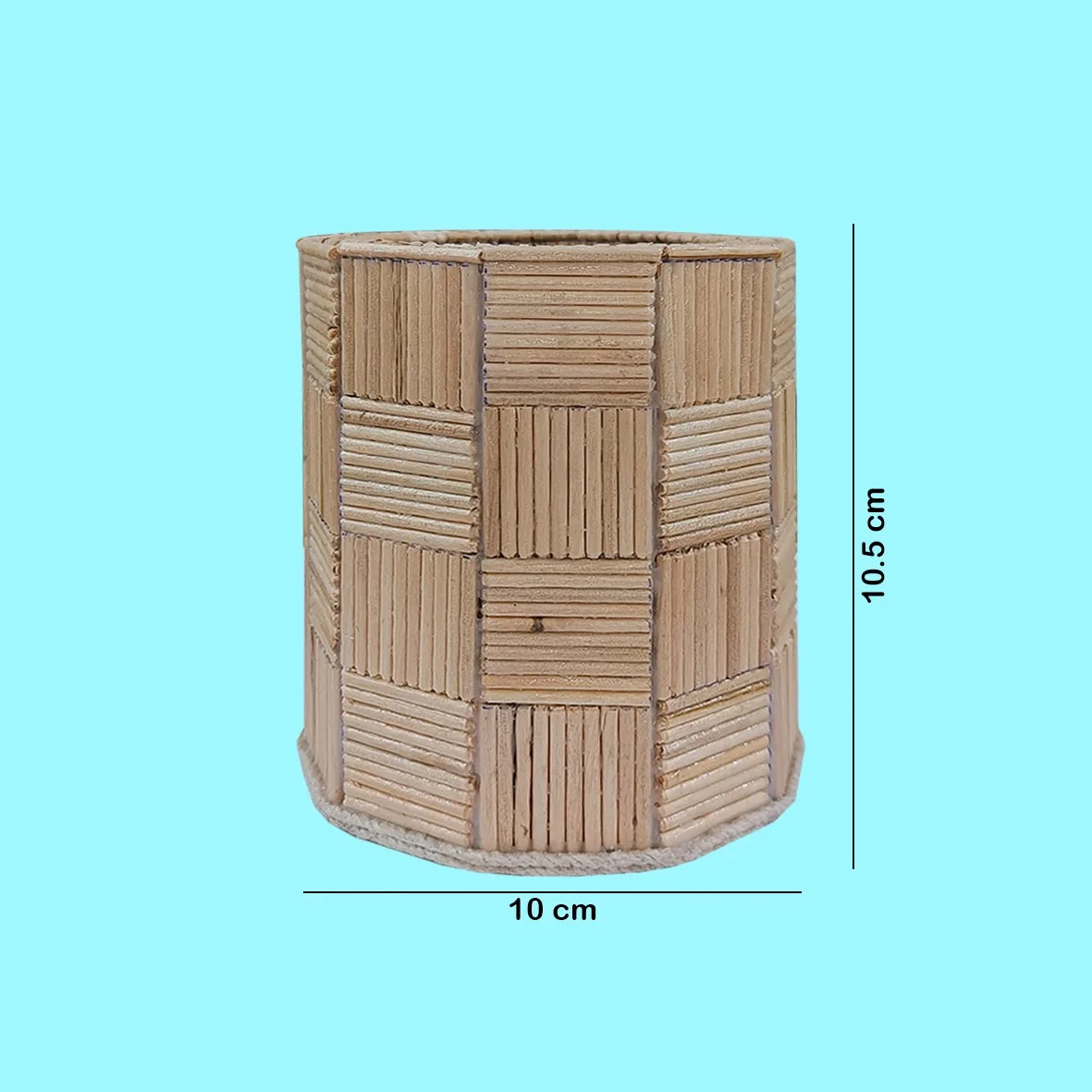 Handmade Cardboard-Stick-Based Regular Pen Stand - Image 3