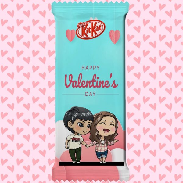 Love Theme Printed Printed KitKat (77g) (Type-04)