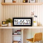 DATE Photo Collage Wooden Classic Frame (with 20-30 Photos)  - Black Colour, 4"x12"x1" Frame - Image 4