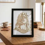 Adiyogi Shiva Rope Craft Portrait Frame (Memento Edition) - Image 3