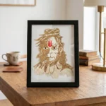 Bajrangbali Rope Craft Portrait Frame (Memento Edition) - Image 3
