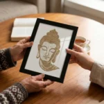 Goutam Buddha Rope Craft Portrait Frame (Memento Edition) - Image 4