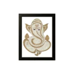 Lord Ganesha Rope Craft Portrait Frame (Memento Edition)