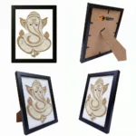 Lord Ganesha Rope Craft Portrait Frame (Memento Edition) - Image 2