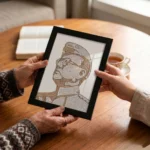 Netaji Subhas Chandra Bose Rope Craft Portrait Frame (Memento Edition) - Image 4