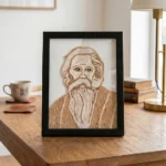 Rabindranath Thakur Rope Craft Portrait Frame (Memento Edition) - Image 3